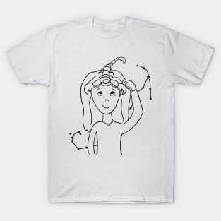 Scorpio girl T-Shirt